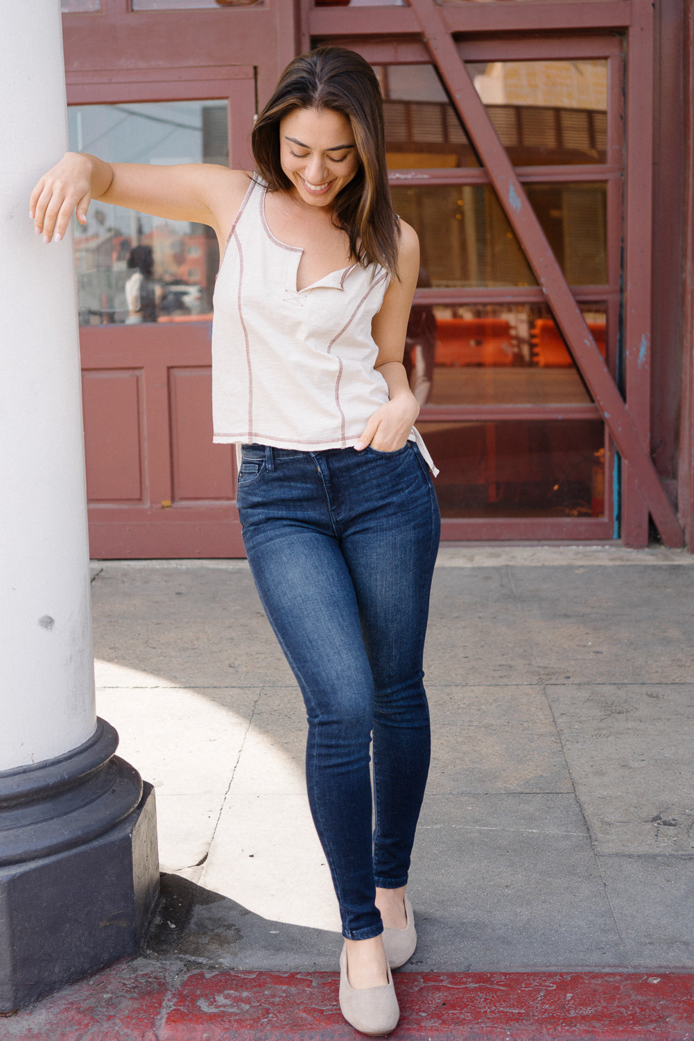 Gia High Rise Super Dark Skinny Jeans – Judy Blue