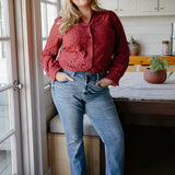 Ashley Mid Rise Bootcut Jeans - PLUS