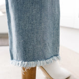 Dana High Rise Bootcut with Fray Hem - PLUS