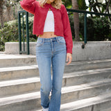 Lila Mid Rise Vintage Bootcut Jeans