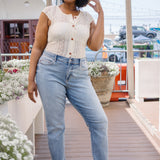 Stacy Vintage Vibes Slim Jeans with a Pocket Perk - PLUS