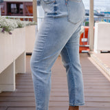 Stacy Vintage Vibes Slim Jeans with a Pocket Perk - PLUS