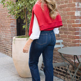 Paisley High Rise Straight Fit Classic Jeans