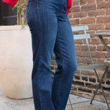 Paisley High Rise Straight Fit Classic Jeans