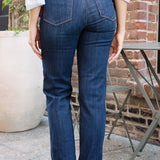 Paisley High Rise Straight Fit Classic Jeans
