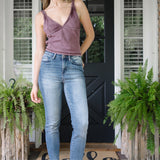 Chase High Rise Raw Hem Relaxed Fit