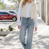 Ciara High Rise Retro Wide Leg Jeans