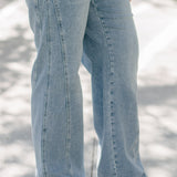 Ciara High Rise Retro Wide Leg Jeans - PLUS