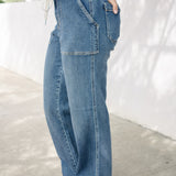 Blair High Rise Drawstring Wide Leg