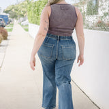 Blair High Rise Drawstring Wide Leg - PLUS
