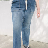 Blair High Rise Drawstring Wide Leg - PLUS