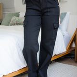 Krystal High Rise Cargo Wide Leg