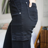 Krystal High Rise Cargo Wide Leg