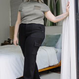 Krystal High Rise Cargo Wide Leg - PLUS