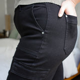 Krystal High Rise Cargo Wide Leg - PLUS