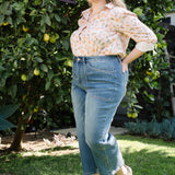 Georgia High Rise Utility Pockets Cropped Wide Leg - PLUS