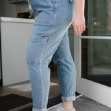 Darlene High Rise Cuffed Cargo Jogger - PLUS