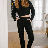 Celeste High Rise Cuffed Cargo Joggers