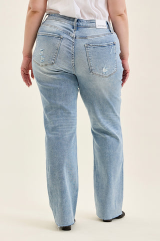 Brett Vintage Scrape Dad Jean - PLUS