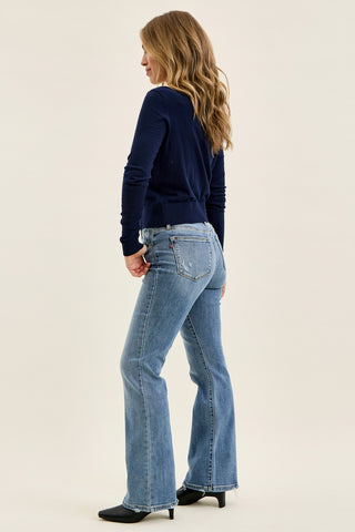 Daisy Vintage Bootcut With Destroy Hem