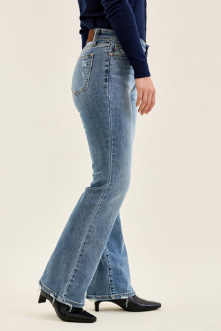 Daisy Vintage Bootcut With Destroy Hem