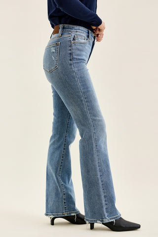 Daisy Vintage Bootcut With Destroy Hem