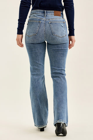 Daisy Vintage Bootcut With Destroy Hem