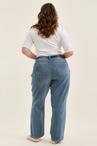 Kimberly Straight Fit (Medium Wash) - PLUS