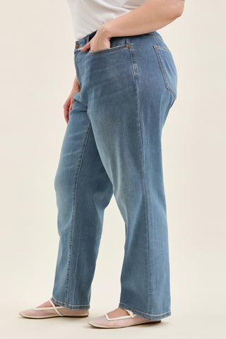 Kimberly Straight Fit (Medium Wash) - PLUS