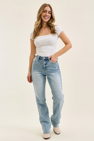 Brett Vintage Scrape Dad Jean