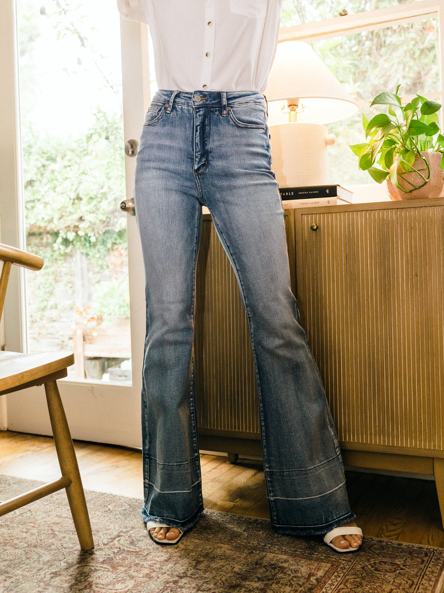 Giselle Tummy Control Release Hem Flare