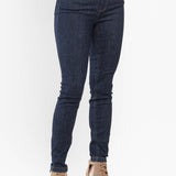 Holly HW Classic Back Pocket Embroidery Skinny Jeans - PLUS