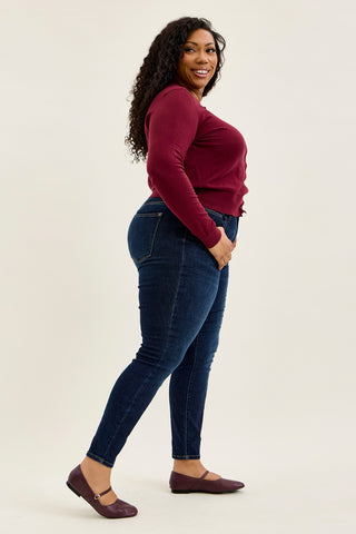 Sienna Handsanding Skinny Jeans - PLUS