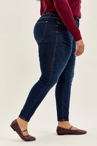 Sienna Handsanding Skinny Jeans - PLUS