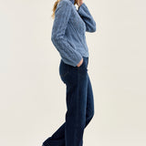 Penny Dark Indigo Trouser Wide Leg