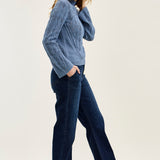 Penny Dark Indigo Trouser Wide Leg