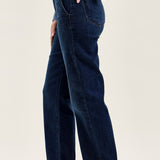 Penny Dark Indigo Trouser Wide Leg