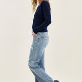 Brenda Retro 90s Destructed Straight