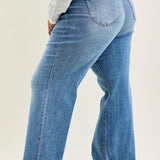 Lux Brushed Indigo Vintage Wide Leg - PLUS