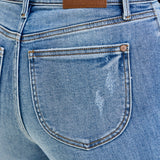 Lux Brushed Indigo Vintage Wide Leg