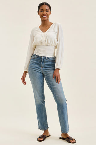 Kimberly Straight Fit (Medium Wash)