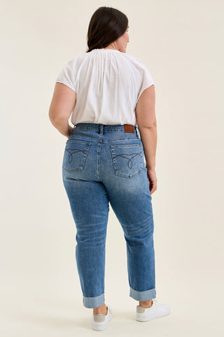 Billie Boyfriend with Crisscross Waist - PLUS