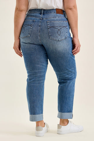 Billie Boyfriend with Crisscross Waist - PLUS