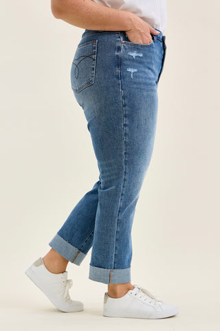 Billie Boyfriend with Crisscross Waist - PLUS