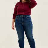 Gracie High Rise Slim Fit With Shield Back Pockets - PLUS