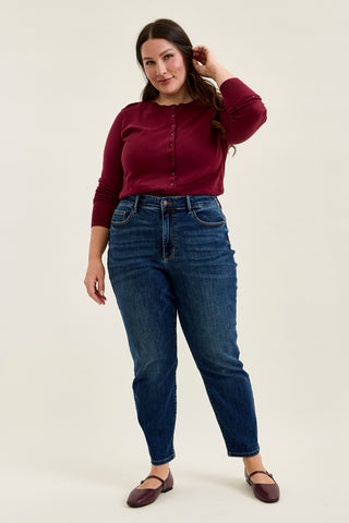 Gracie High Rise Slim Fit With Shield Back Pockets - PLUS