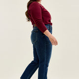 Gracie High Rise Slim Fit With Shield Back Pockets - PLUS