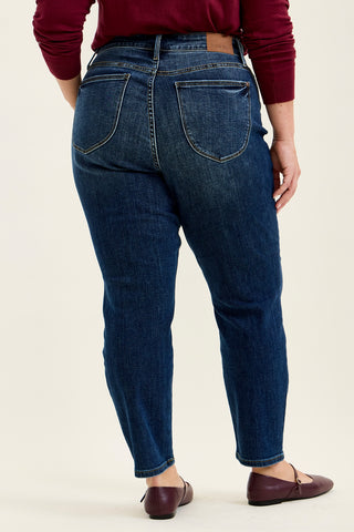 Lara High Rise Slim Fit With Shield Back Pockets - PLUS