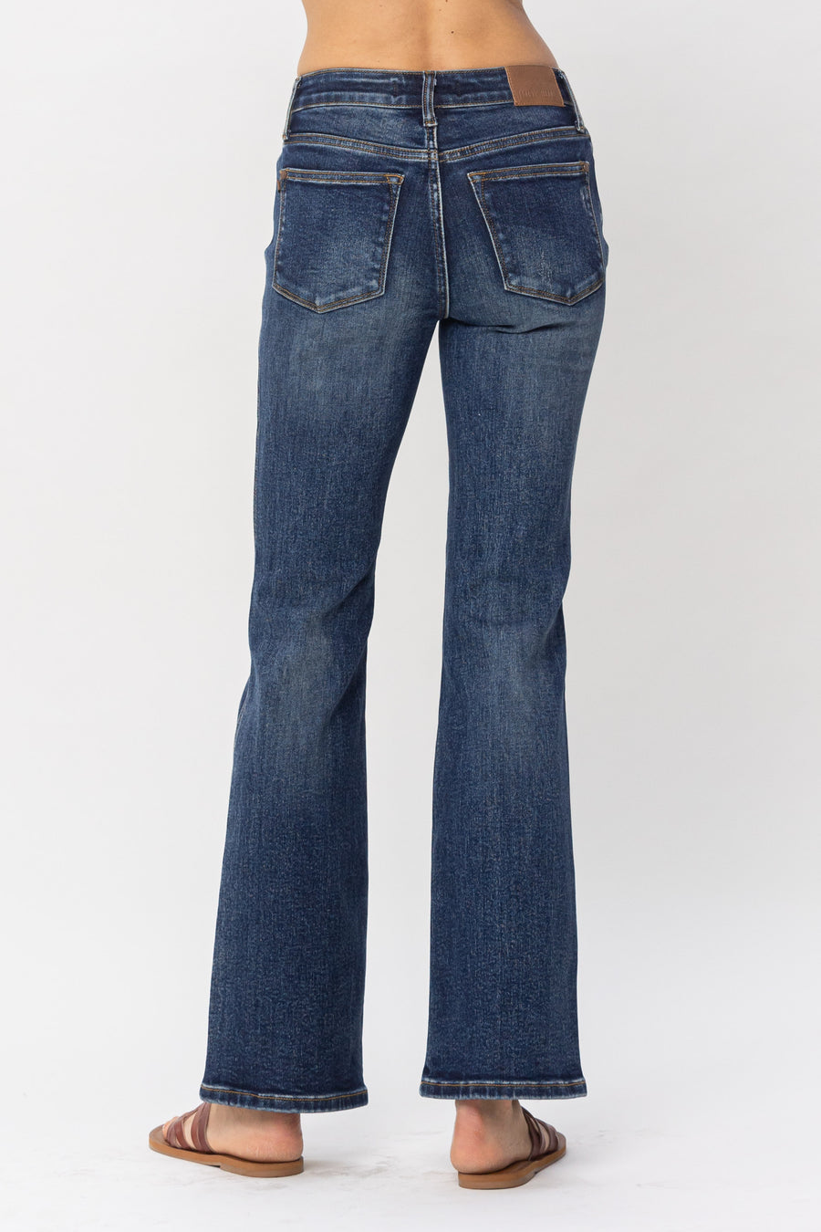 Caroline Mid-Rise Vintage Wash Rugged Bootcut - PLUS