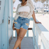 Jenah Printed Pocket Lining Shorts - PLUS